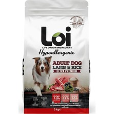 Loi Yetişkin Köpek Kuzu Etli ve Pirinçli 3 kg