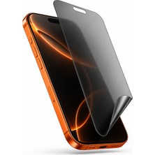 Tekno Gökhan İphone 16 Tam Kaplayan Mat Hayalet Ekran Koruyucu