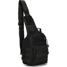 Single Sword Su Geçirmez Outdoor Taktik Tek Omuz Çapraz Çanta - Puma - multicolor Renk - Standart Beden - Renk: Siyah