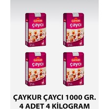 Çaykur Çaycı Çayı 1000 gr x 4 Adet Siyah Dökme Çay