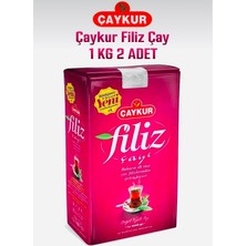 Çaykur Filiz Çayı 1000 gr x 2 Adet Siyah Dökme Çay