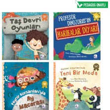İndigo Çocuk İNDİGO KİTAP Pedagog Onaylı Uyku Vakti Hikayeleri Seti 4 (4 Kitap) 3 - 5 Yaş Yazar Kolektif