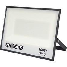 Noas 100W LED Projektör 6500K Beyaz Işık 9000 Lümen IP66 Güçlü Aydınlatma