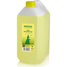 Kanzuk Limon Kolonyası 80 Derece 5 Lt Dökme Şişede Ferahlatıcı Limon Kokusu