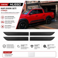 Ssangyong Musso Kapı Dodik Set 4 Parça Abs 2021 ve Sonrası