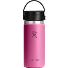 Hydro Flask Geniş Flex Sip Kapaklı Termos 473 ml (16 Oz) - Reef Pembe