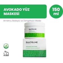Santelive Avokado Özlü Arındırıcı Kil Maskesi 150 ml