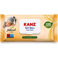 KANZ 120 Lİ ISLAK MENDİL (120X24=2880 Yaprak)