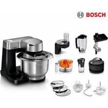 Bosch MUMS2VM40 Mutfak Makinesi 900 W 3.8 L Hazneli 7 Hız Kademeli 3D Planetarymixing Teknolojili Çok Fonksiyonlu Siyah