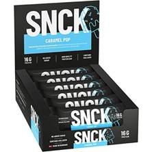 Snck Yüksek Protein Bar 55 gr 12 Adet - Karamel-Fındık