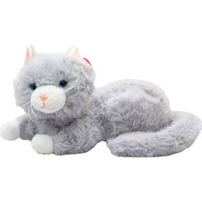 Nilly Toys PJH14473 Peluş 36 cm Sesli Kedi 4 Asorti