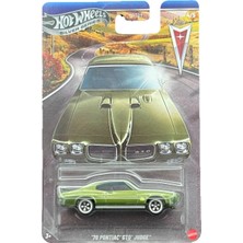 Hot Wheels Silver Series 1970 Pontiac Gto Judge Yeşil Metal Oyuncak Araba