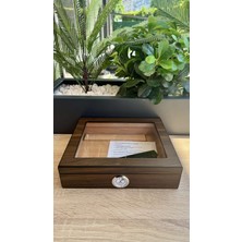 Panda Hediyelik Camlı Humidor