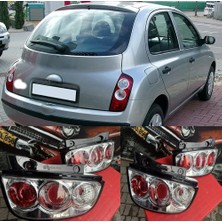 Nissan Micra 2002-2010 Krom Arka Stop