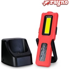 Rayno Büyük Şarjlı LED Fener Istasyonlu 2000 Mah - RYN10552