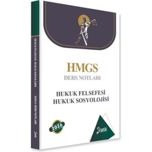 Yetki Yayınları Hmgs Hukuk Felsefesi ve Hukuk Sosyolojisi Ders Notları 2026