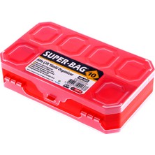 Super-Bag 10 Bölmeli Alfa Çift Taraflı Organizer - ASR5020 Çanta Polipropilen Malzemeden Dayanıklı Tasarım