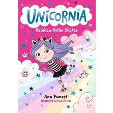 Walker Books Rainbow Roller Skates - Unicornia