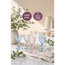 Selka Home Sophia 6'lı Kahve Yanı Kadeh Seti 55 ML