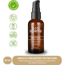 Bio Spells Brightening Creamy Serum 30ml - Leke Karşıtı & Cilt Tonu Eşitsizliği Giderici Cilt  Bakım Serumu
