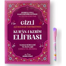 Medrese Kitabevi Gizli Elifba Sembollerle  Kuran Elifbası (Işıklı)