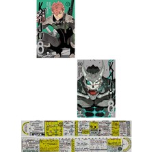 Kurukafa Yayınları Kaiju No. 8 7-8. Ciltler Manga Seti (Manga Ayracı ve Özel Cetvel Hediyeli)