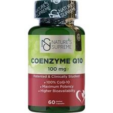 Nature's Supreme Coenzyme Q10 100 Mg 60 Softjel İçerikli Ürün Türkiye Menşeli