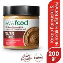 Wefood Kakao Parçacıklı Hurmalı Fındık Ezmesi 200 gr
