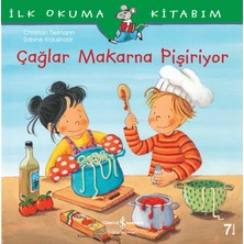İş Bankası Kültür Yayınları Türkiye Bankası Çağlar Makarna Pişiriyor Çocuk Öykü Kitabı Christian Tielmann 9 - 12 Yaş