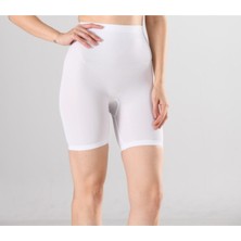 Nacar Store Kadın 1 Beden Küçülten Uzun Paçalı Şort Slikon Korse