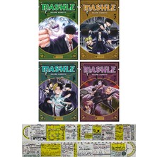 Akılçelen Kitaplar Mashle 4-5-6-7. Ciltler Manga Seti (Manga Ayracı ve Özel Cetvel Hediyeli)