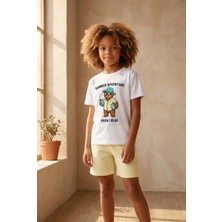 Bony Socks Çocuk Teddy Desenli Şortlu Pijama Takımı