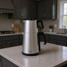 Arzum AR3069 Çay Sefası Inox Çay Makinesi Çelik Malzeme 1650 Watt