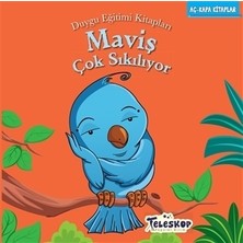 Teleskop Popüler Bilim Maviş Çok Sıkılıyor - Mahmut Yılmaz Çocuk Öykü Kitabı 16 Sayfa Türkçe