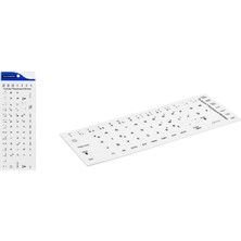 Aslanoğlu Store Klavye Stıcker Tuş Takımı Türkçe F Beyaz (Büyük) HDX8254B