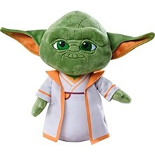 Die Grup Simba, 6315877043X12, Disney Jedi Adventures, Master Yoda Peluş Figürü, Özel ve Detaylı Tasarım, Dayanıklı Kumaş, 25 cm