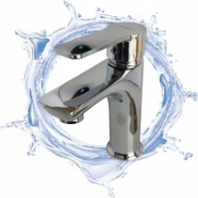 Blue Love Meriç Krom Lavabo Bataryası - Modern ve Dayanıklı