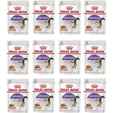 Die Grup Kısırlaştırılmış Yaş Kedi Maması, 85 Gr, 12 Adet Pratik Paket