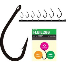 Hayabusa Hbıl 288 Sazan Iğnesi Dövme Teflon Black 10LU Paket Standart-1