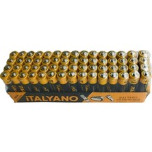 Orvionlabs Italyano Itl-Aaa Ince Kalem Pil Pakette 60 Adet