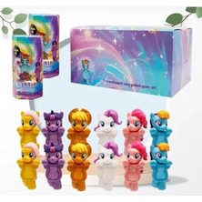 Die Grup My Little Ponny Sürpriz Rastgele Telefona Yapışan Figür Sürpriz Figür Sonny Angel Kedi Charmı (1 Adet)