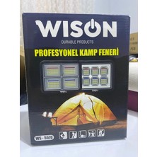 Orvionlabs Wison WS-5570 150W Güneş Enerjili Solar Kamp Feneri Projektör