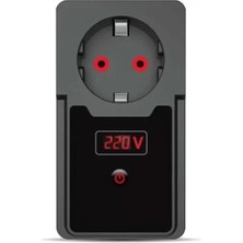 Orvionlabs Zaman Ayarlı Tekli Tekli Duvar Priz Akım Korumalı 10A 2500 Watt