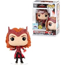 Die Grup Karanlıkta Parlayan Scarlet Witch Figürü - Koleksiyonluk Bobble-Head