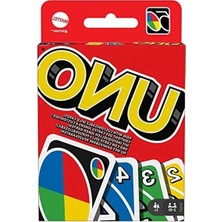 Die Grup Uno Uno Kartlar, Renk ve Sayı Eşleştirmeli Klasik Kart Oyunu,  W2087 W2087