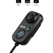 LinkTech G5 Bluetooth Araç Kit Aux Receiver 5.1 Bluetooth ile Yüksek Ses Kalitesi ve Uyumluluk
