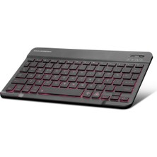Aslanoğlu Store Bluetooth Smart Klavye Rgb Q Klavye HDX2507