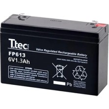 Aslanoğlu Store Ttec 6V 1.3 Ah Kuru Bakımsız Akü