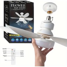 Orvionlabs Tavan Vantilatörü LED Aydınlatmalı 3 In 1 Vantilatör / LED Işık / Sivrisinek Kovar