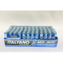 Orvionlabs Italyano 1.5V Aa Kalem Pil 15X4 'lü 60 Adet